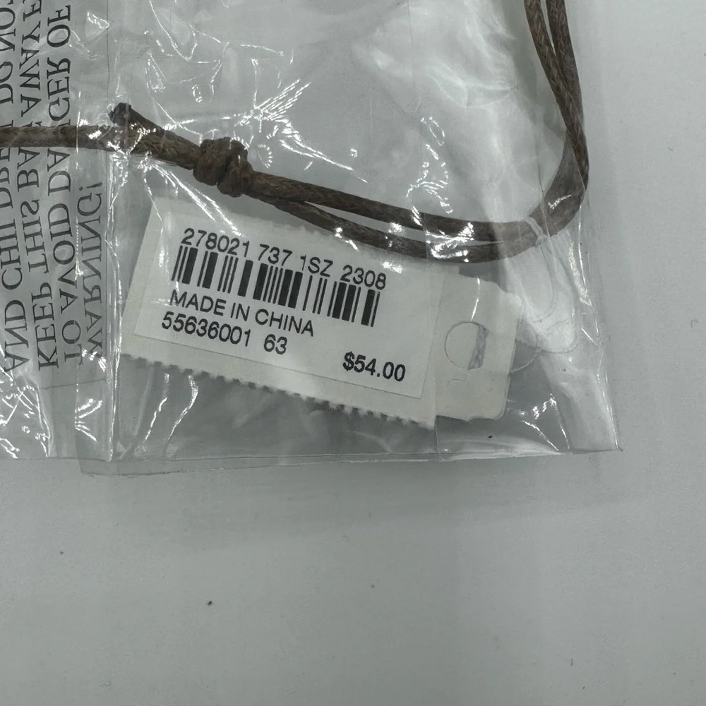 J. Jill Gold and Brown Beaded Necklace